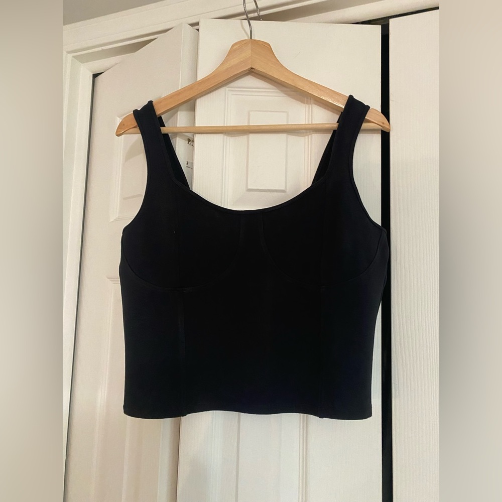 Abercrombie & Fitch Soft AF Cropped Top Size L